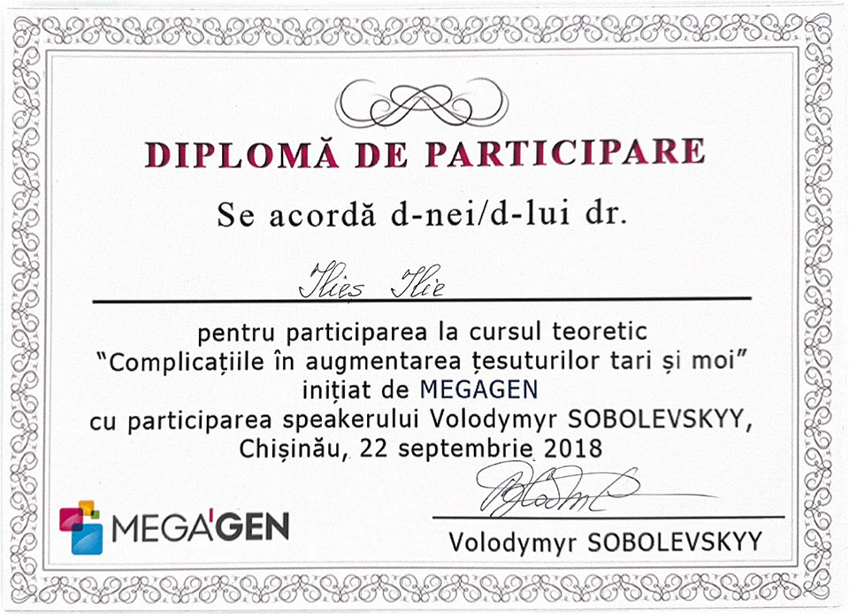 Diplomă / certificat 3